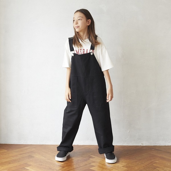 [50%OFF] undeny. サロペット WT/BK  M(110-120)/L(130-140)/XL(150-160)/F(レディース)