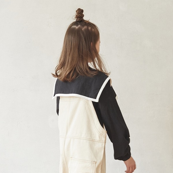 [50%OFF] undeny. サロペット WT/BK  M(110-120)/L(130-140)/XL(150-160)/F(レディース)