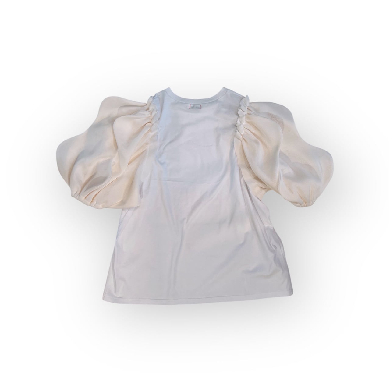 [30%OFF]frankygrow WAVE CUT SLEEVES TEE /WT-BK/WT-IV/BK-BK/F1/F2