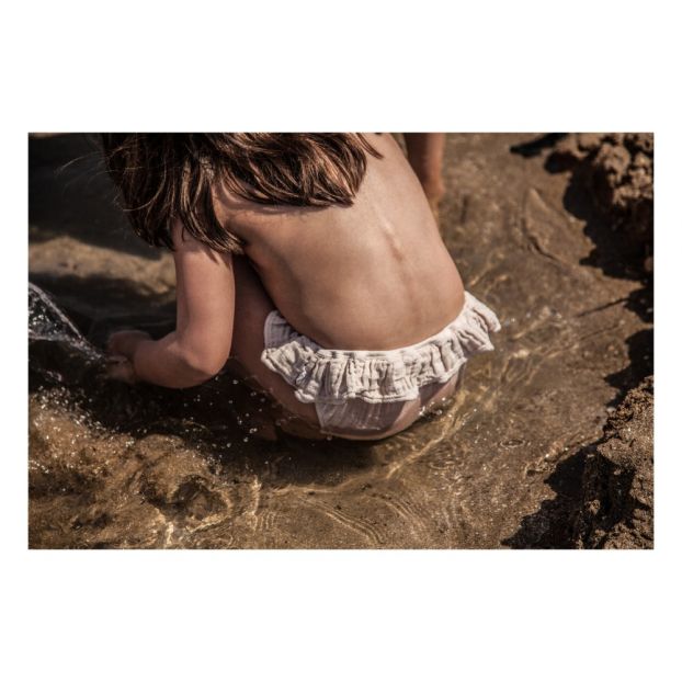 [30%off] moumout' paris JANE UNI culotte de bain baby / children swim pant-/12M/24M cool organic cotton