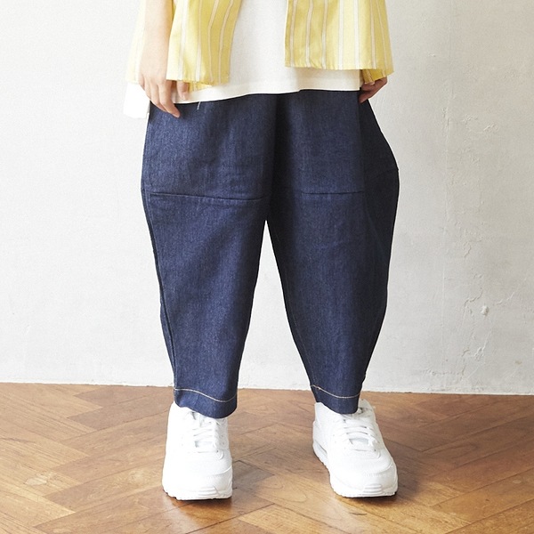 [50%OFF] undeny. バルーンパンツ IV/KH/NV  M(110-120)/L(130-140)/XL(150-160)/F(レディース)