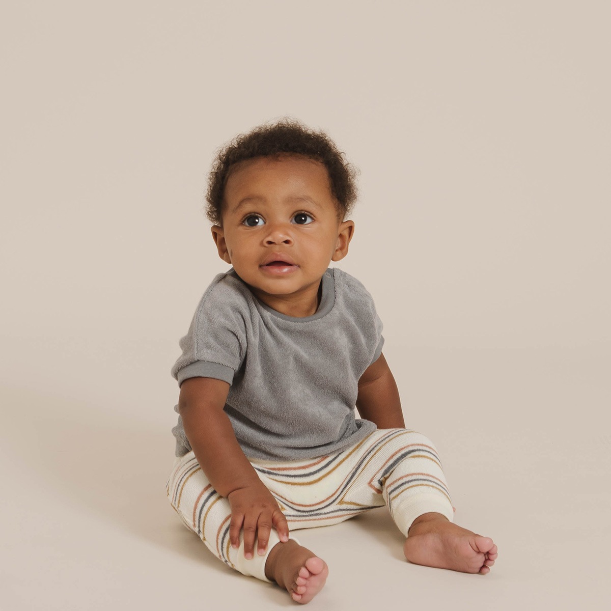 [30%off] Quincy Mae オーガニックコットン GEMMA TEE  [ネコポス対応可] 60-70/80