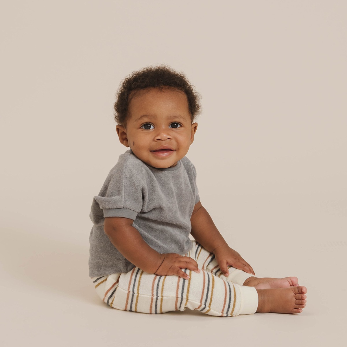 [30%off] Quincy Mae オーガニックコットン GEMMA TEE  [ネコポス対応可] 60-70/80