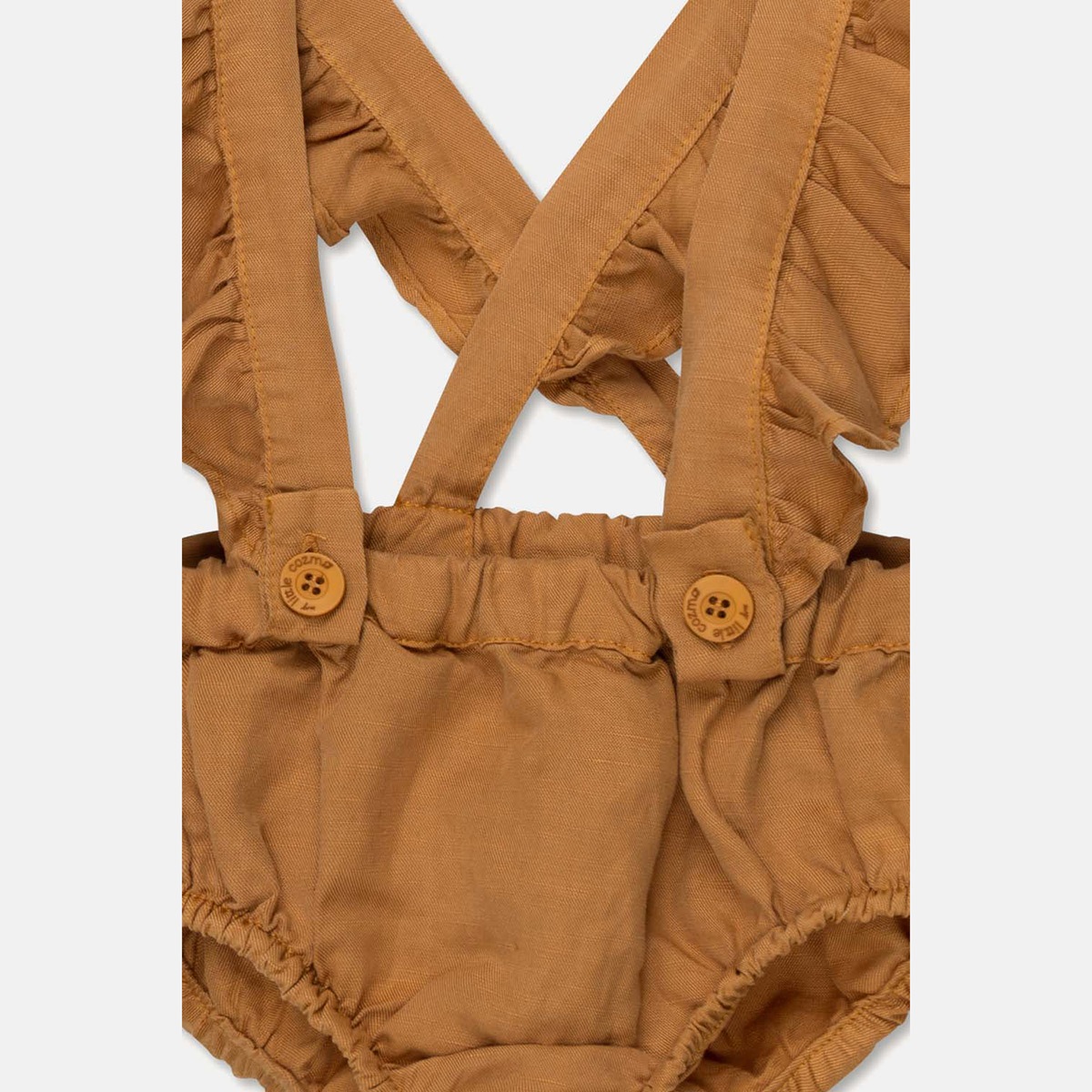 From spain MY LITTLE COZMO リネン tencel linen baby bloomers 50-60/70-80/80-90 キャメル/ライトグレー/カーキ