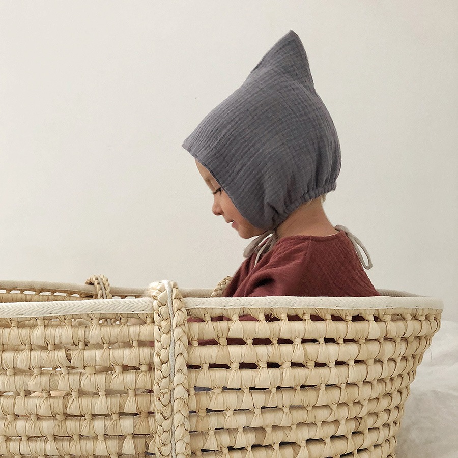 [30%off] ドイツから liilu pixie bonnet オーガニックコットン　[※1 クリックポスト可]　elephant