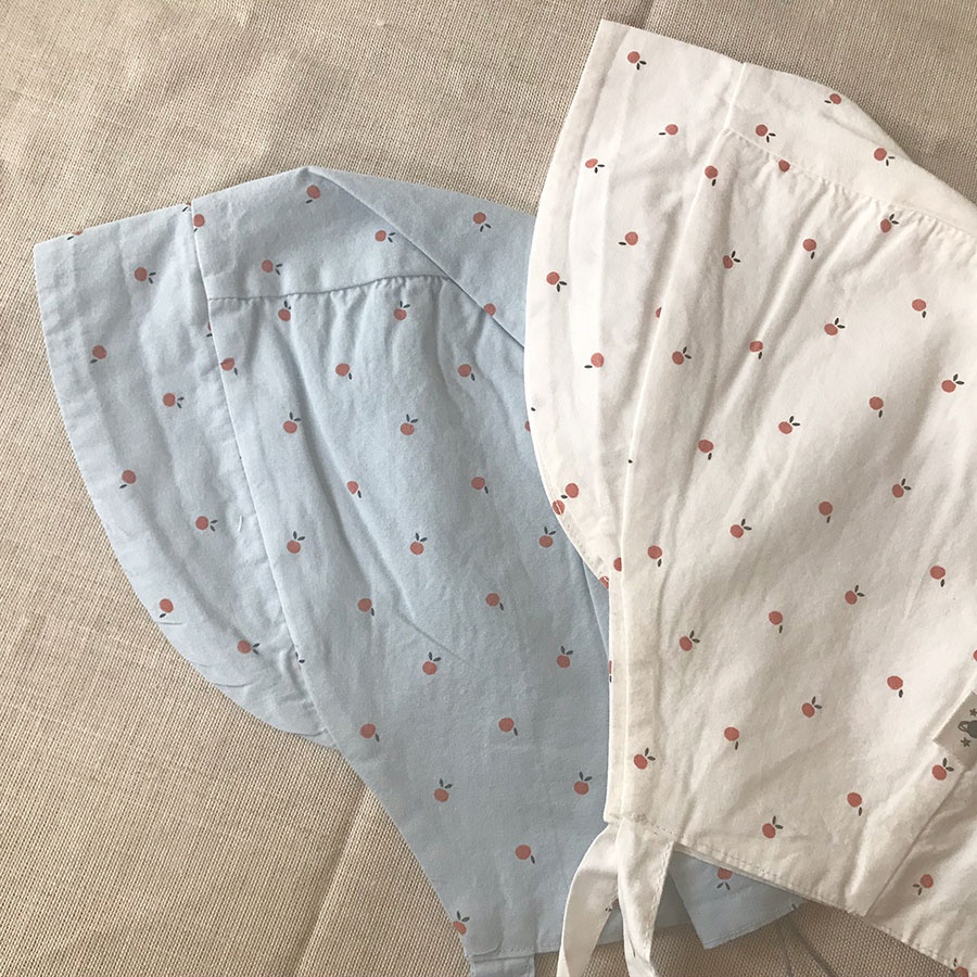 【50%OFF】 From spain MY LITTLE COZMO HAT LILY78 /カラーBLUE 48cm ご出産祝に