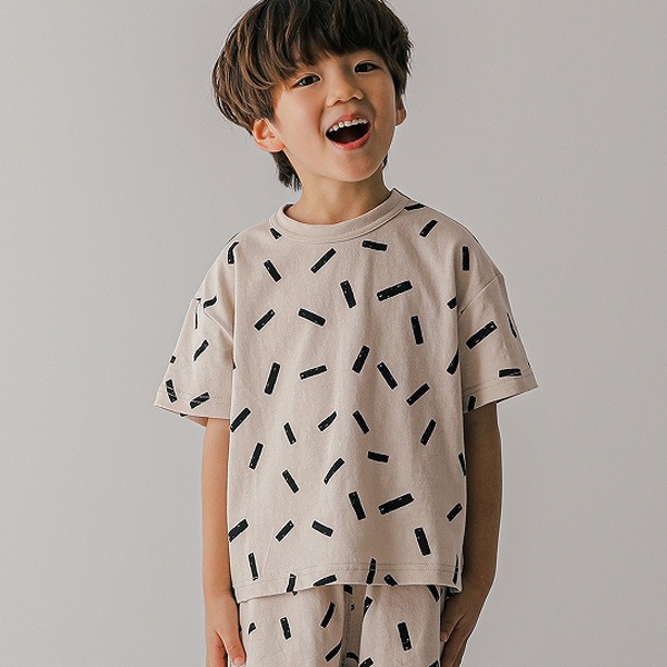 [60%OFF] FOV F/B 総柄 Tシャツ チャコールグレー 100/110/120/130