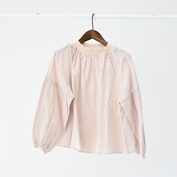 ［50%OFF］ undeny. ギャザーブラウス WH/OB/BK M(110-120)/L(130-140)/XL(150-160)/F レディース
