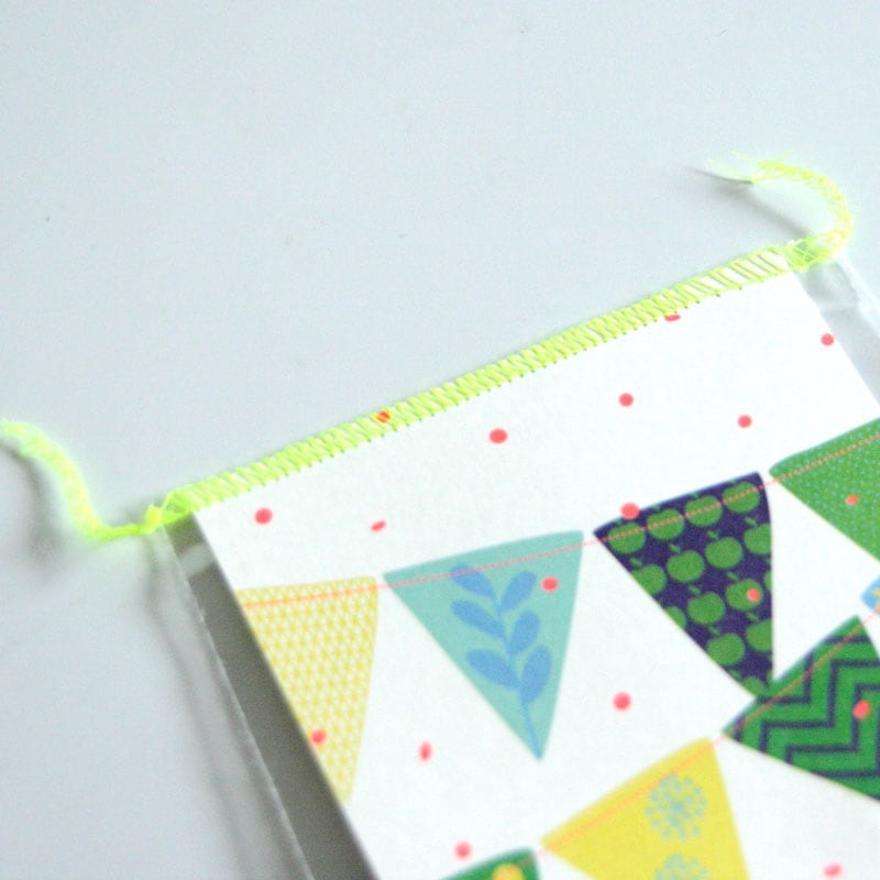 ENGEL Postcard with mini Garland ミニガーランド付きのメッセージカード