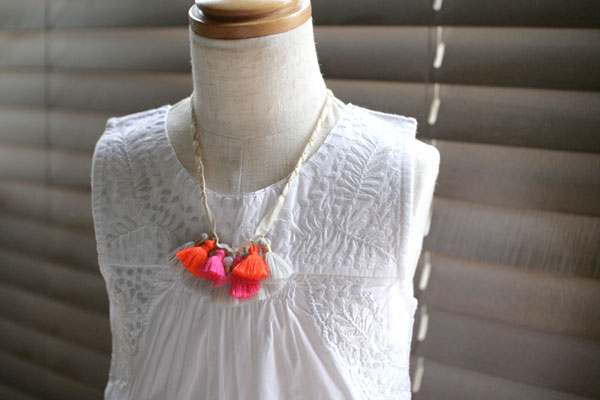 Nellystella ネリーステラ Jessie Necklace  タッセルネックレス　マルチカラー