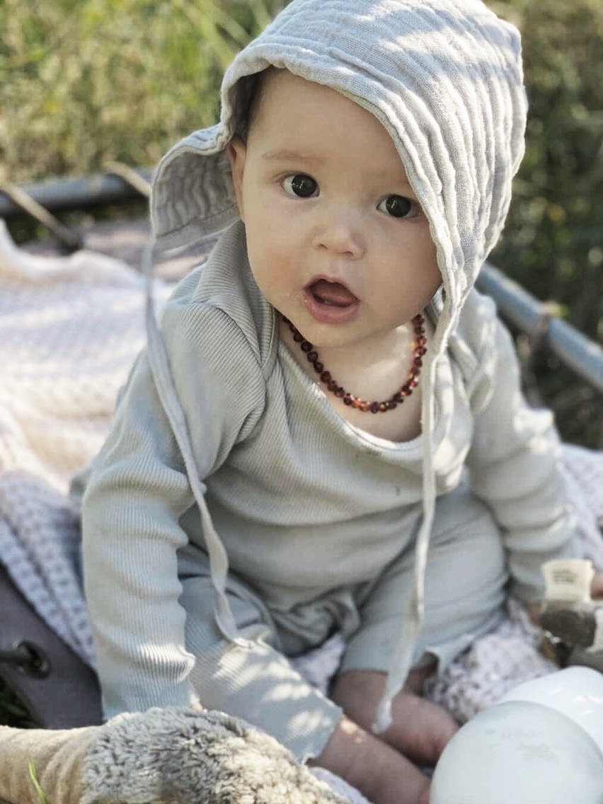 [30%off] moumout' paris BEGUIN petit chapeau / little hat 6-12m/12-24M cool organic cotton