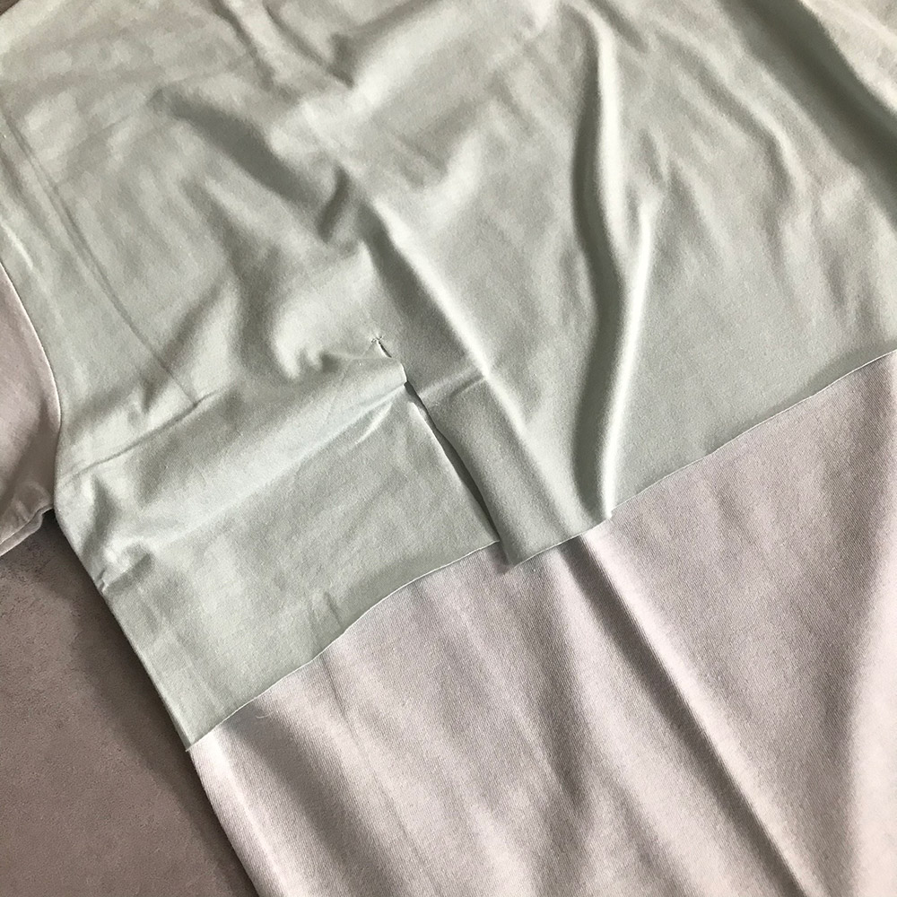 再値下げ [50%off] frankygrow franky HALF DOUBLE TEE ミント フリーサイズ