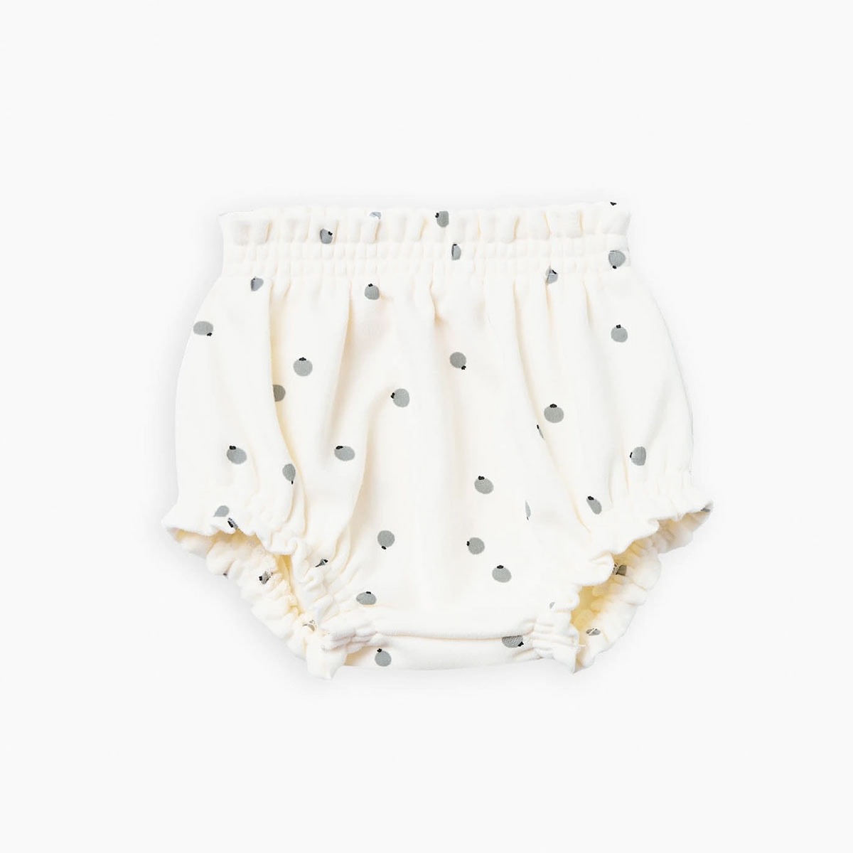 [40%OFF] Quincy Mae オーガニックコットン Gathered Bloomer  [ネコポス対応可] IVORY 80