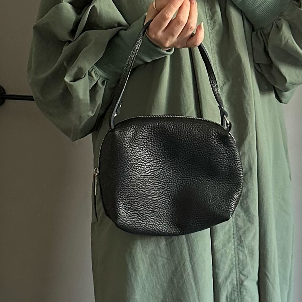 MARLON FIRENZE/2Way Shoulder Bag BLACK