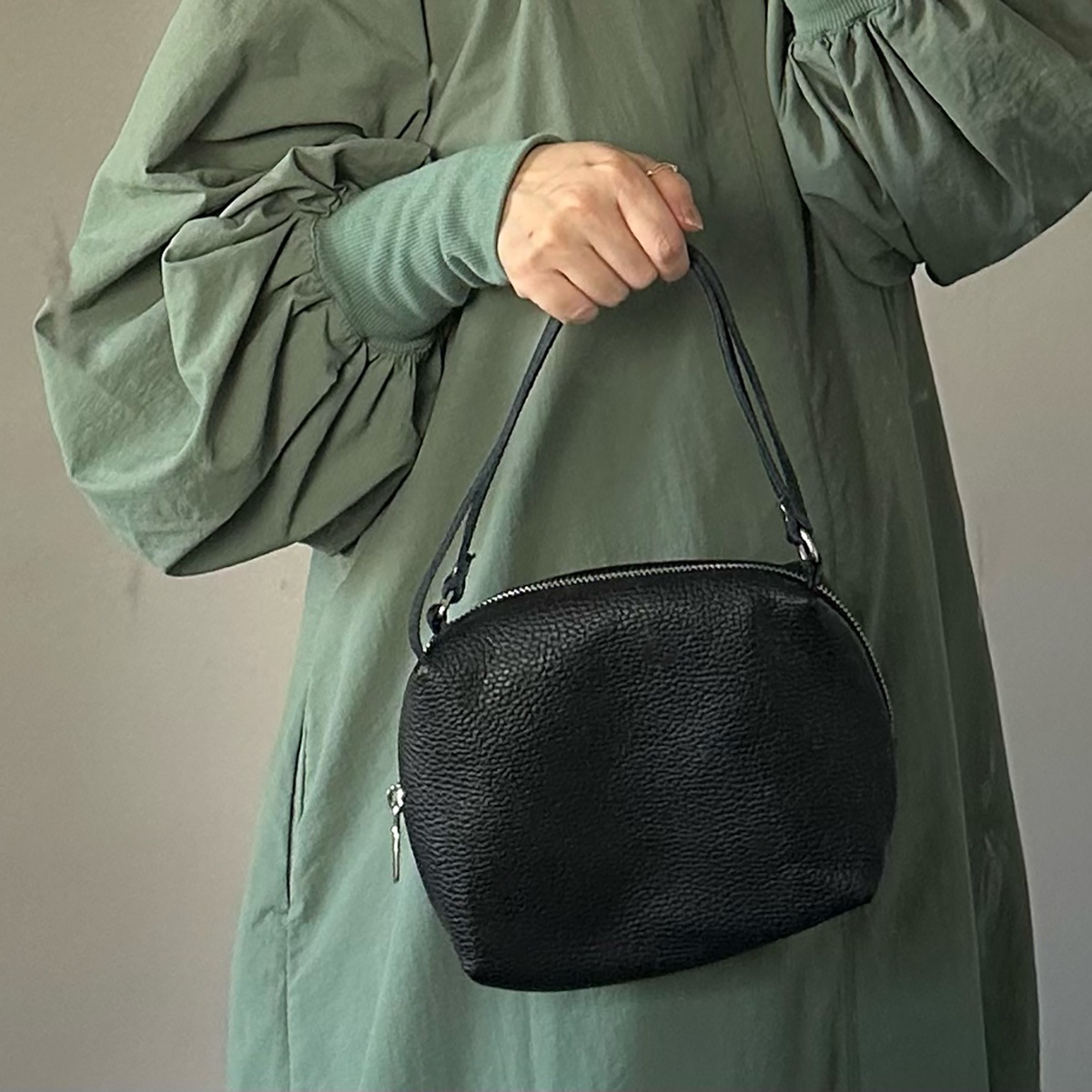 MARLON FIRENZE/2Way Shoulder Bag BLACK