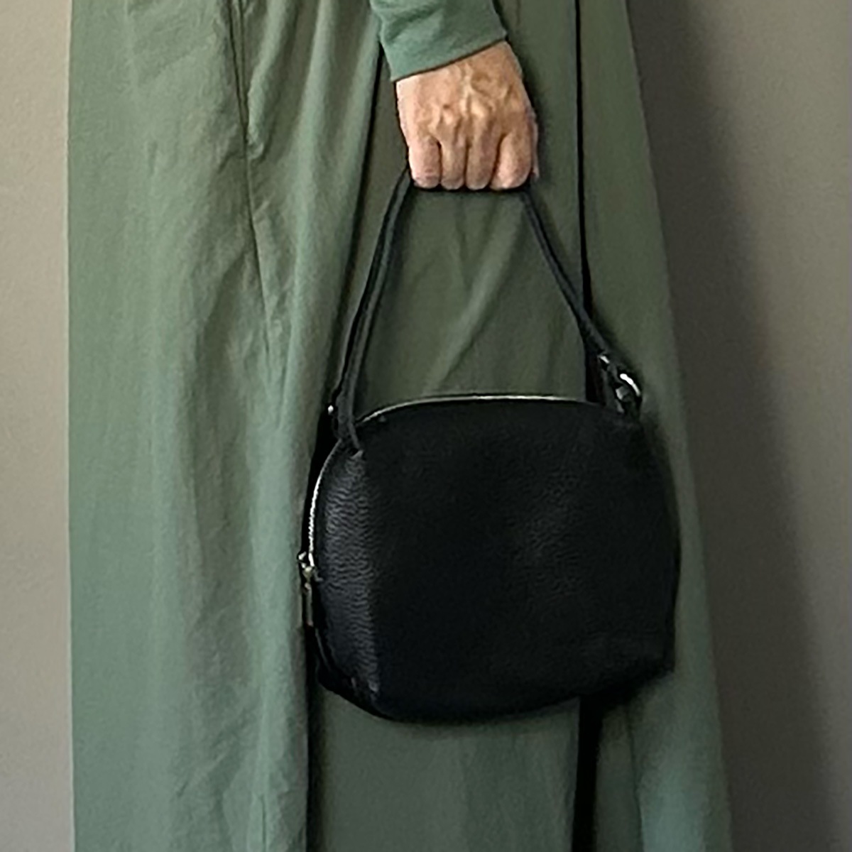 MARLON FIRENZE/2Way Shoulder Bag BLACK