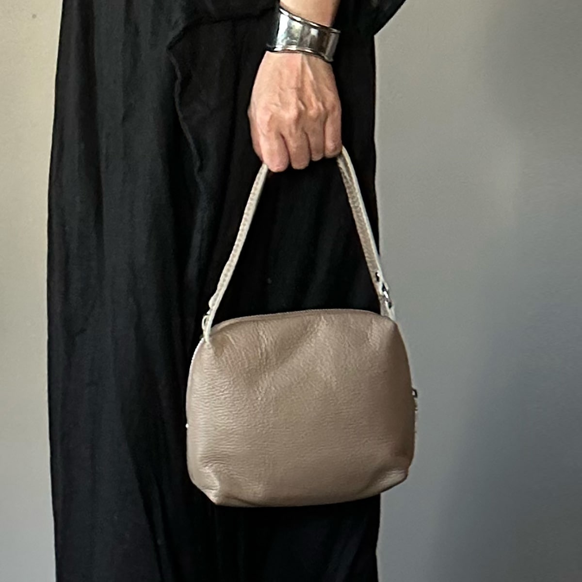 MARLON FIRENZE/2Way Shoulder Bag BLACK