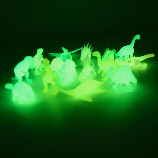 CHATOY 蓄光恐竜フィギュア DINOSAURS　12体セット 【クリックポスト可】