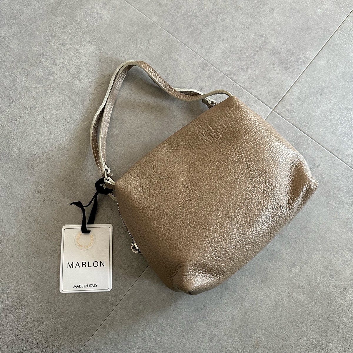 MARLON FIRENZE/2Way Shoulder Bag BEIGE