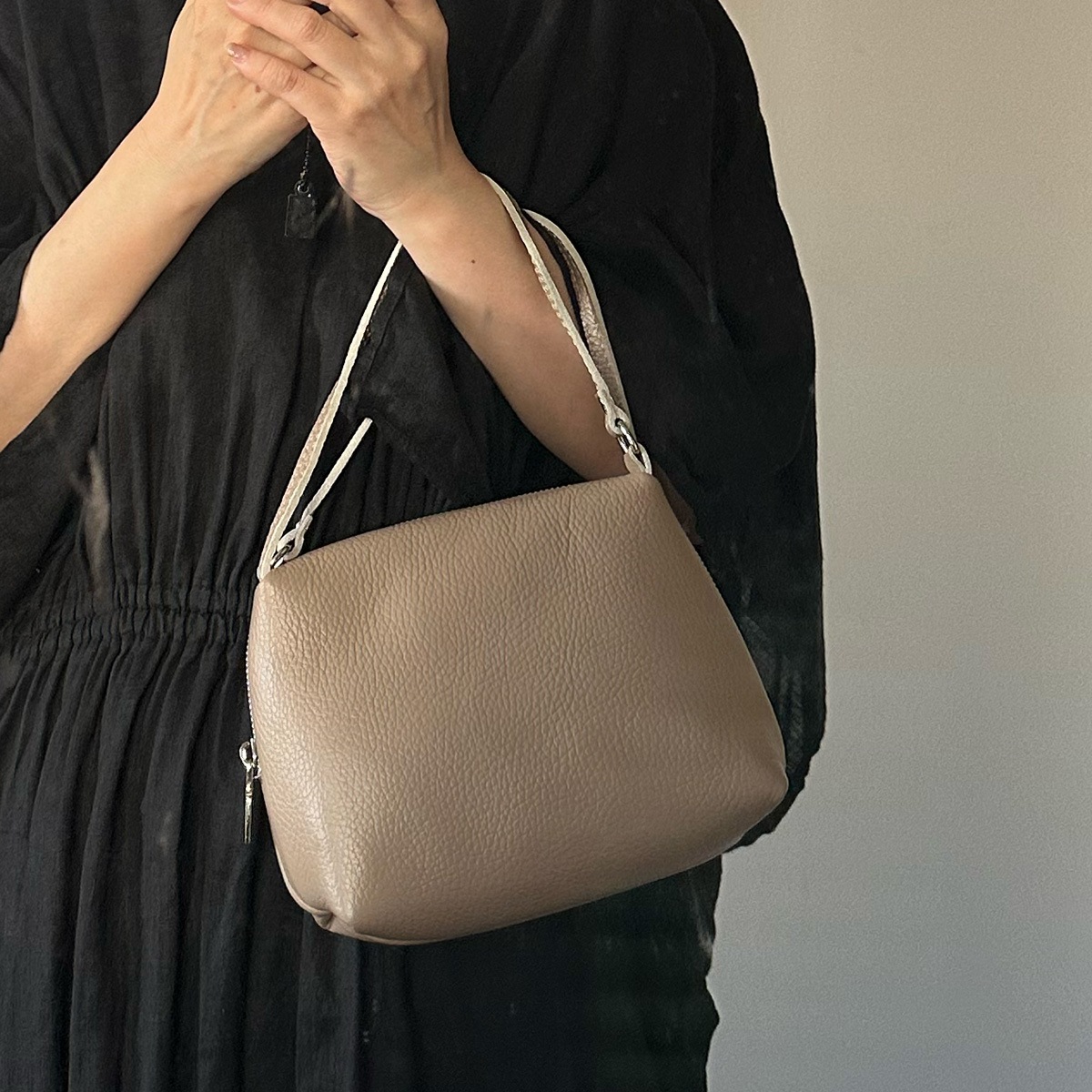 MARLON FIRENZE/2Way Shoulder Bag BEIGE