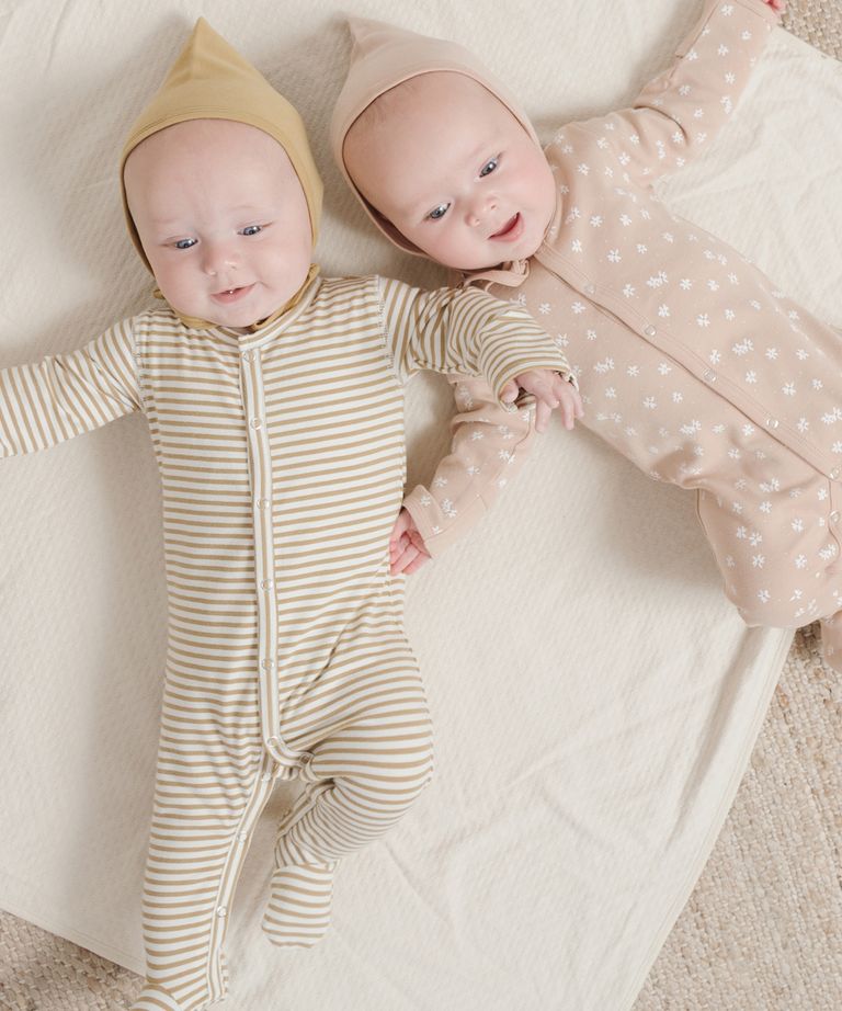 [30%off] Quincy Mae オーガニックコットン PIXIE BONNET [ネコポス対応可] IVORY 6ヶ月 / 1歳