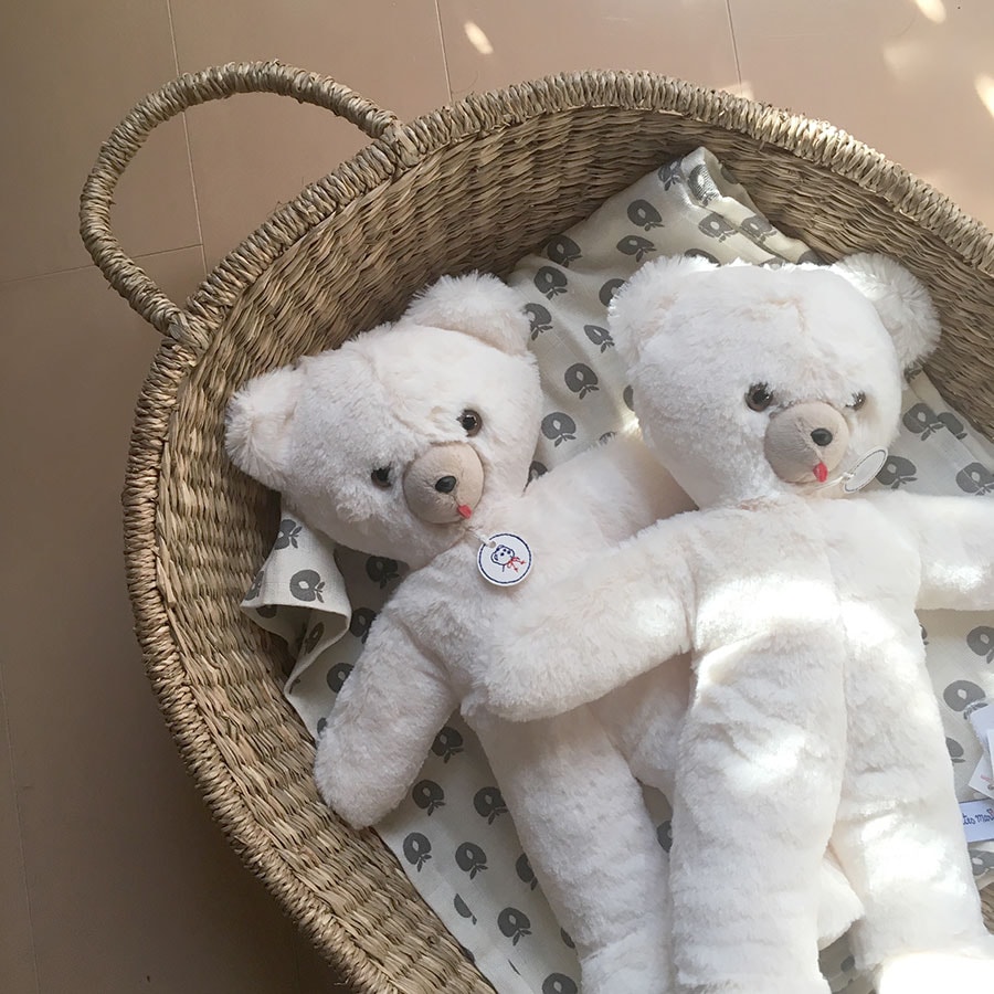●フランスから Les Petites Marie (レ・プティット・マリー) Our Toinou Ecru(WH) bear トワヌー