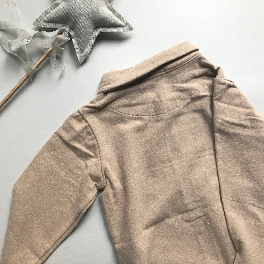 [50%OFF] From spain 1+in the family LUGO shirt BEIGE NB-60/70-80/80-90/100 BLACK