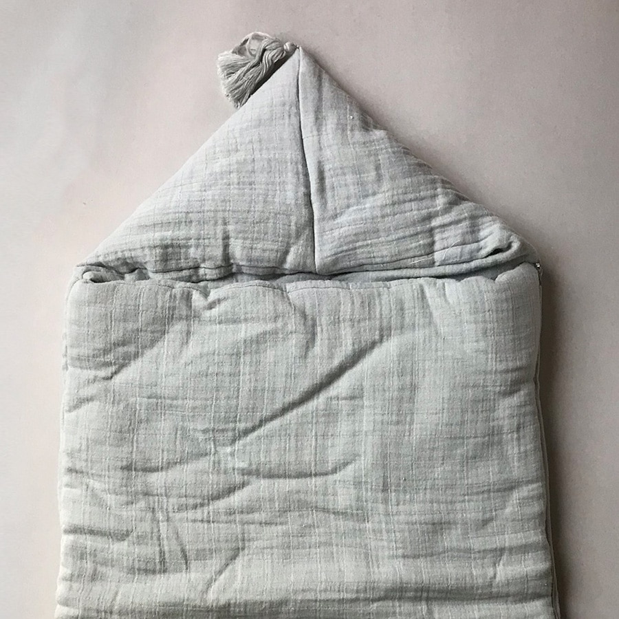 moumout' paris jojo Almond BABYNEST IN COTTON おくるみ　H70cm*L44cm スリーパー