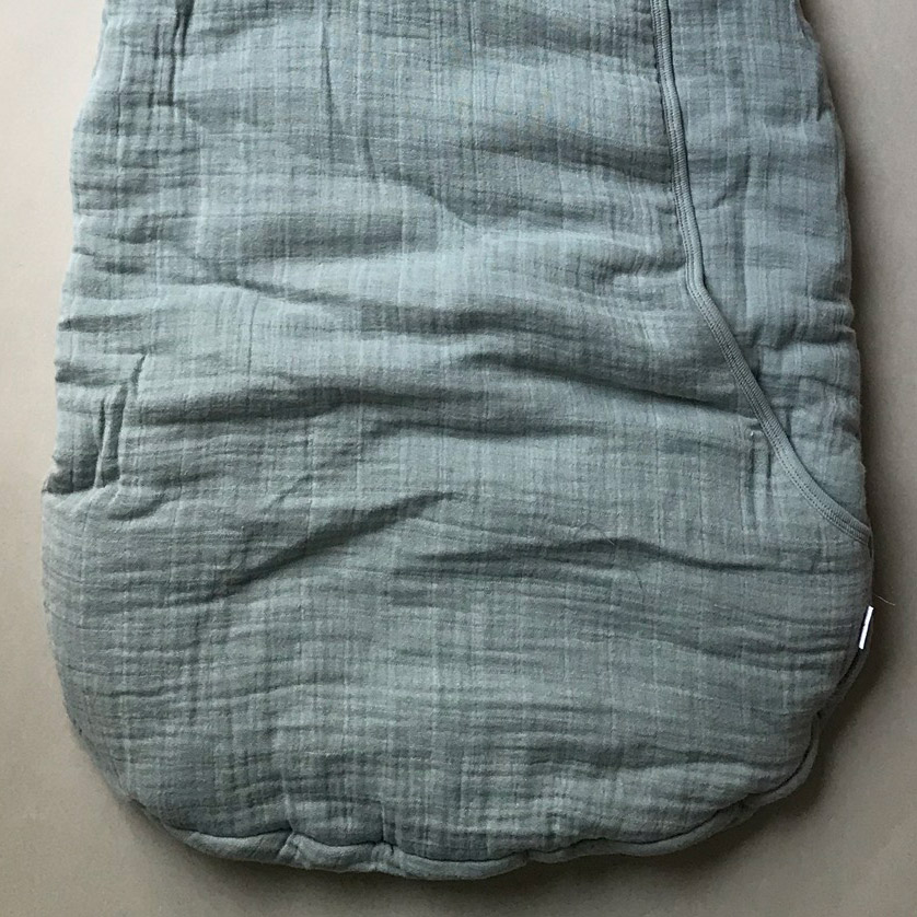 moumout' paris SLEEPY Kimono Quilted Sleeping Bag in Cool by My Moumout オーガニックコットンおくるみ　-/2-3Y スリーパー