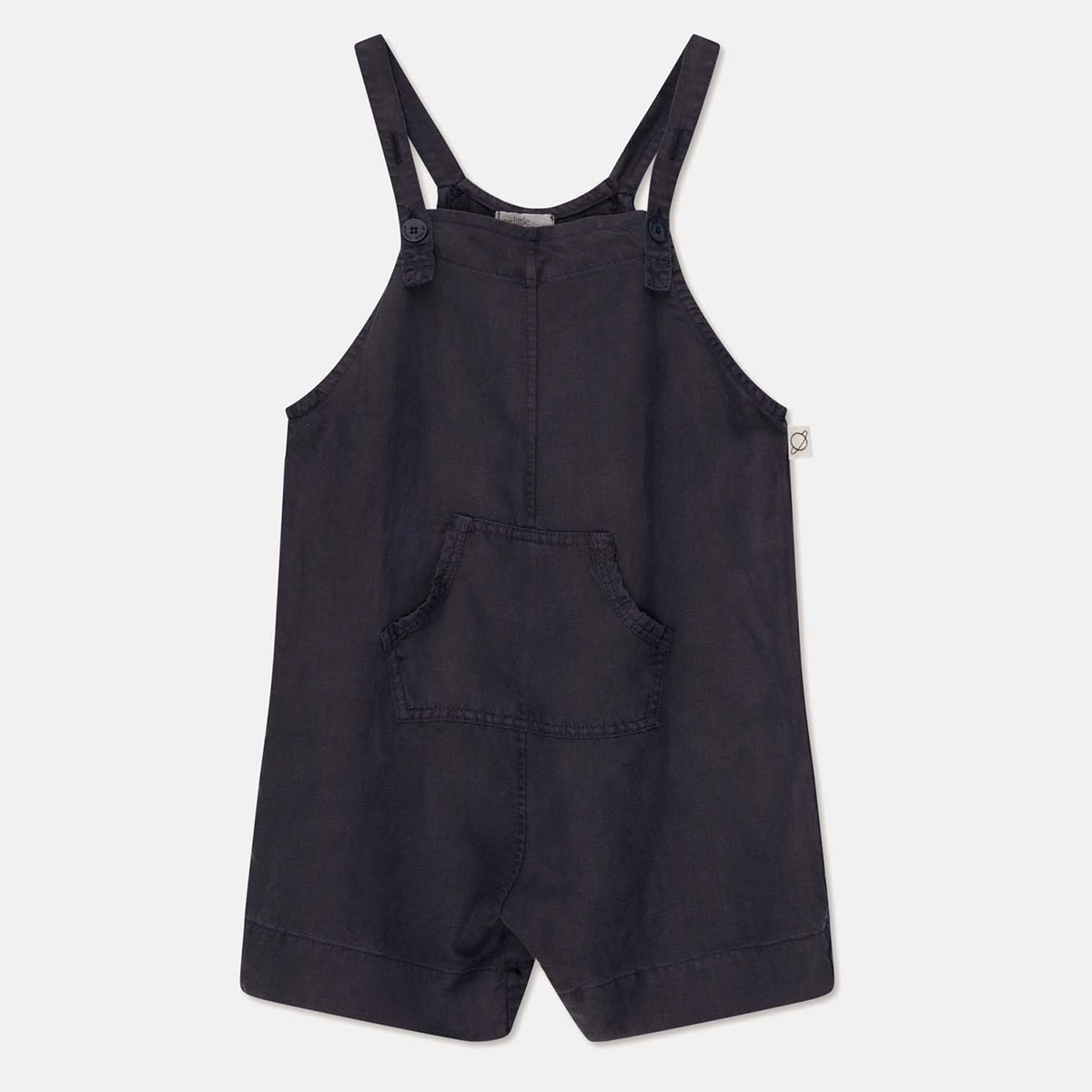 [40%OFF] From spain MY LITTLE COZMO  tencel linen baby overalls 60-70/70-80 ブラック カーキ