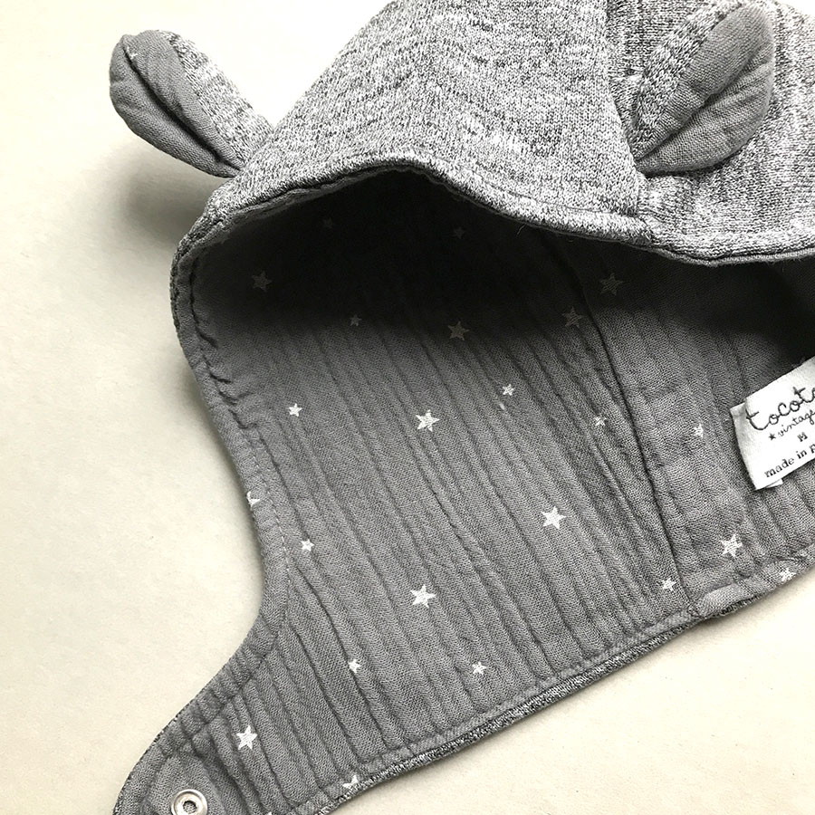 【40% OFF】　スペインから tocoto vintage  [※1 クリックポスト可]  FELT CAP BEAR M/L