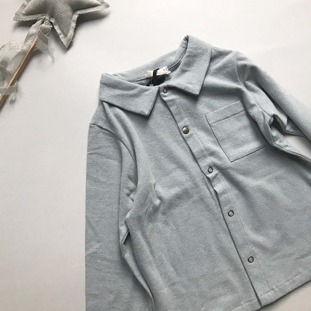 [50%OFF] From spain 1+in the family LUGO shirt light blue NB-60/70-80/80-90/100 BLACK