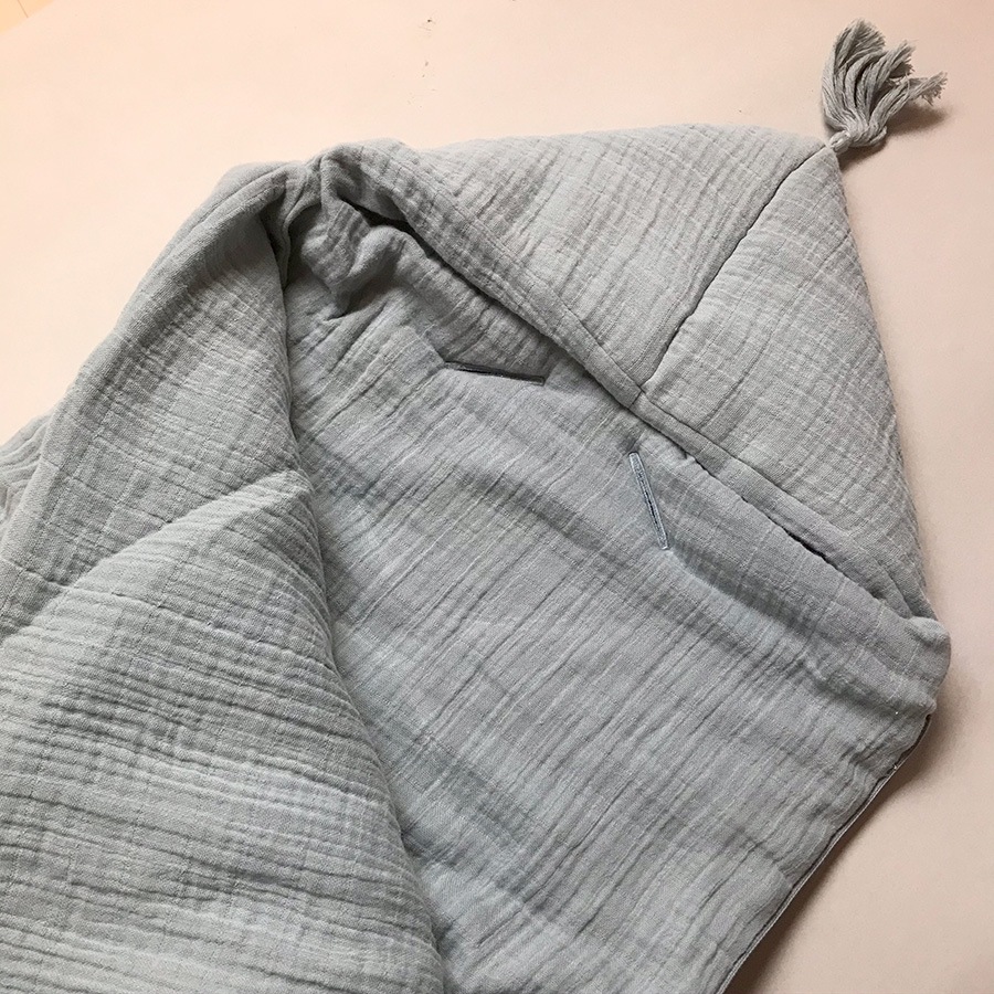 moumout' paris jojo Cool BABYNEST IN COTTON おくるみ　H70cm*L44cm スリーパー