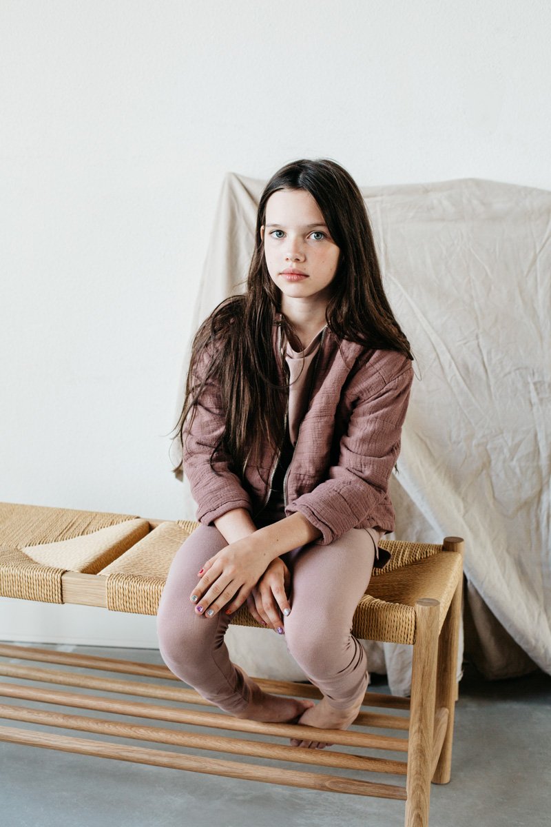 [50%OFF] From　Netherlands　MINGO Legging  Fawn NB-60/70/-/- レギンス モーヴ MINGO\ボトムス・レギンス