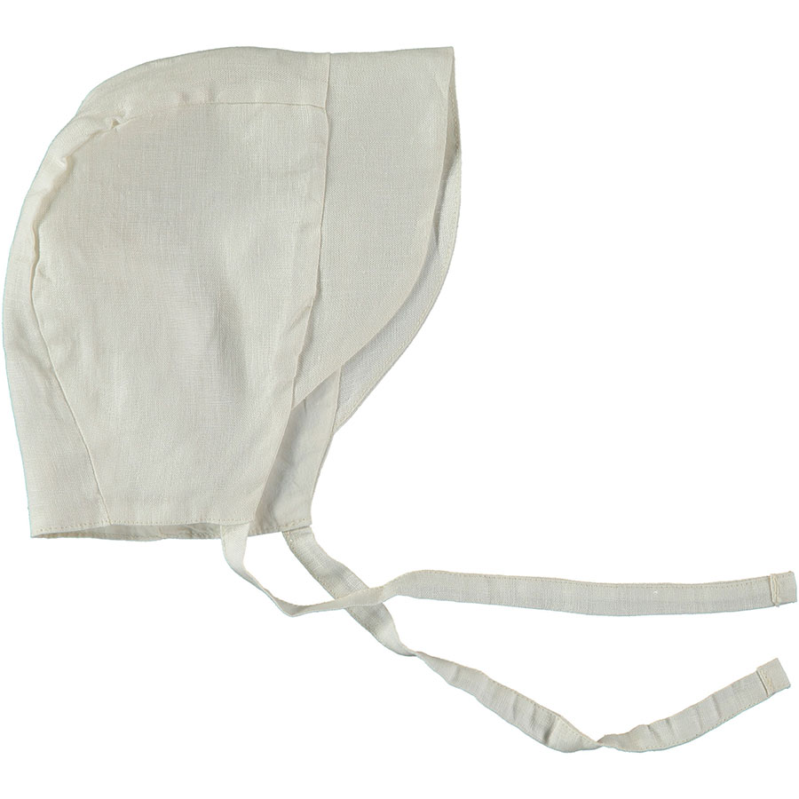 【50%OFF】 From spain MY LITTLE COZMO HAT LILY78 /カラーリネン IVORY 48cm ご出産祝に