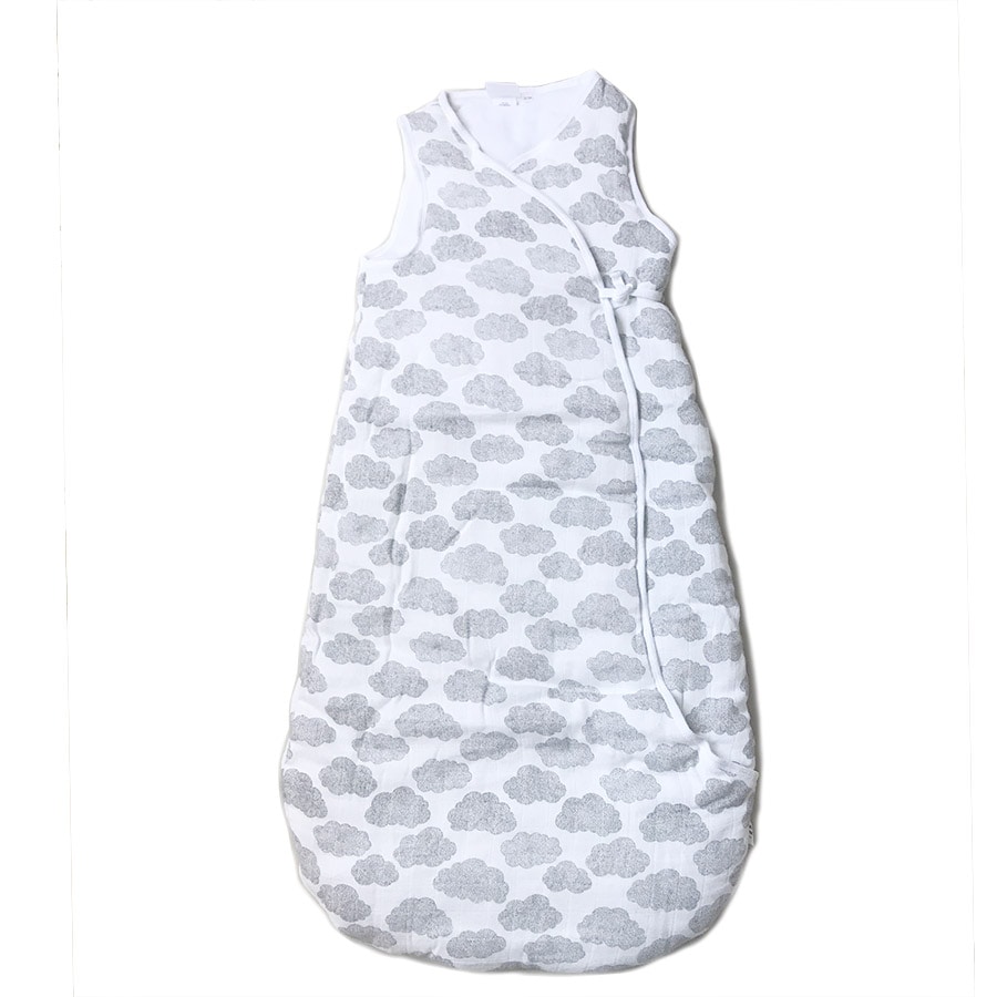 moumout' paris SLEEPY Kimono Quilted Sleeping Bag in Nuages by My Moumout オーガニックコットンおくるみ　-/2-3Y スリーパー