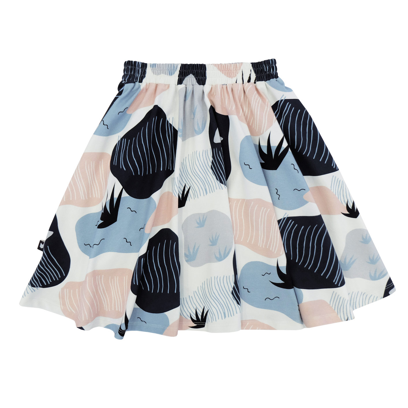 [50%off] From Latvia  Multi-coloured large pattern skirt organic cotton 混紡 スカート -/-/100/110/-