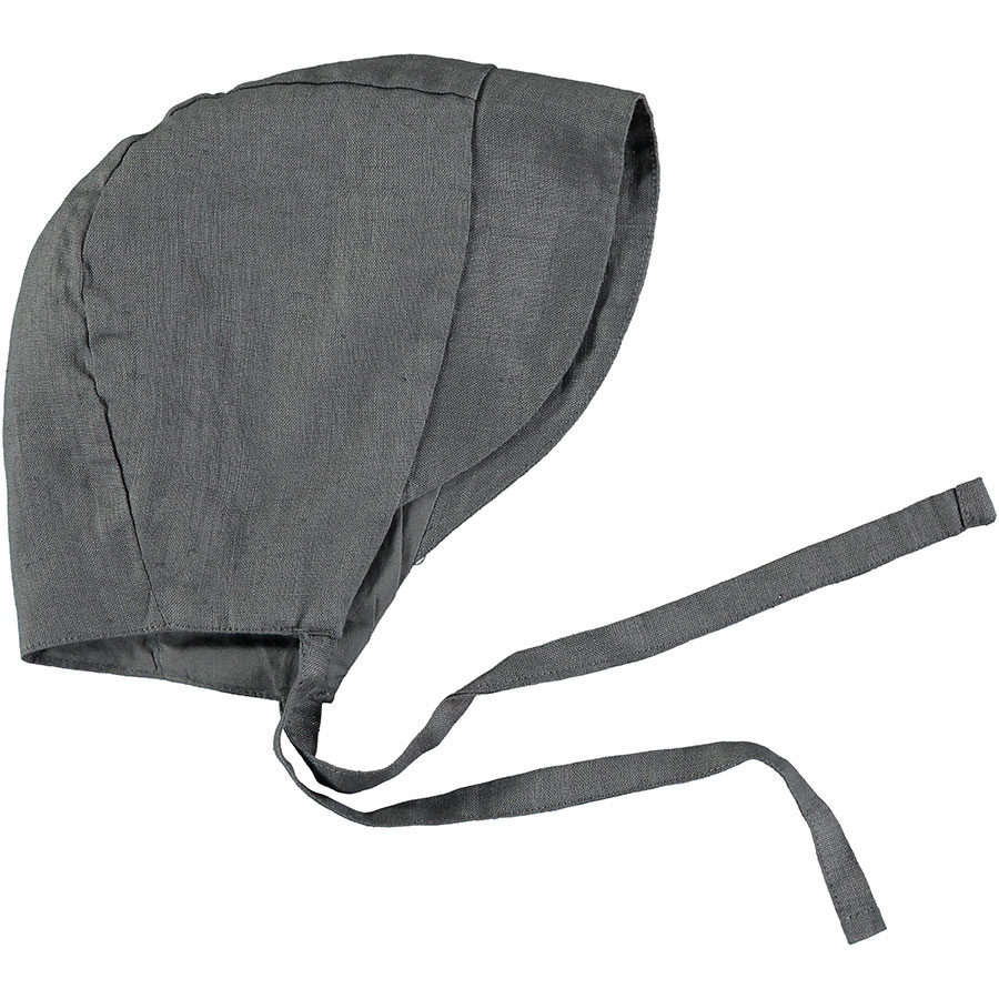【50%OFF】 From spain MY LITTLE COZMO HAT LILY78 /カラーリネン D.GREY 48cm ご出産祝に