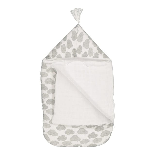 moumout' paris jojo Nuages BABYNEST IN COTTON おくるみ　H70cm*L44cm スリーパー