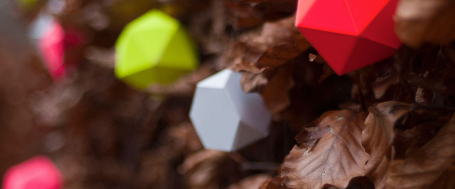 kolor カラー ドイツ ペーパージュエリー paper jewelry [neon orange]