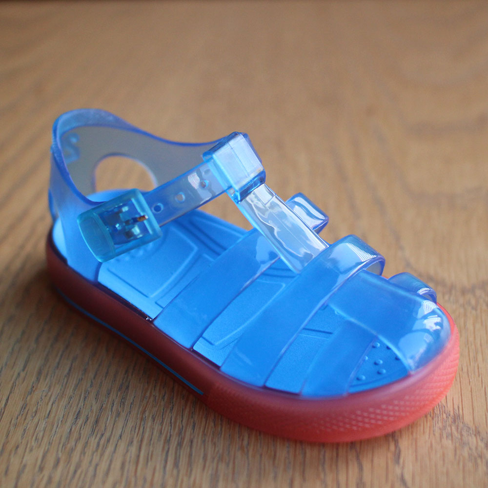 [50%OFF] igol イゴール スペインメイドのサンダル TENIS BICOLOR Turquesa 13cm/14cm/15cm