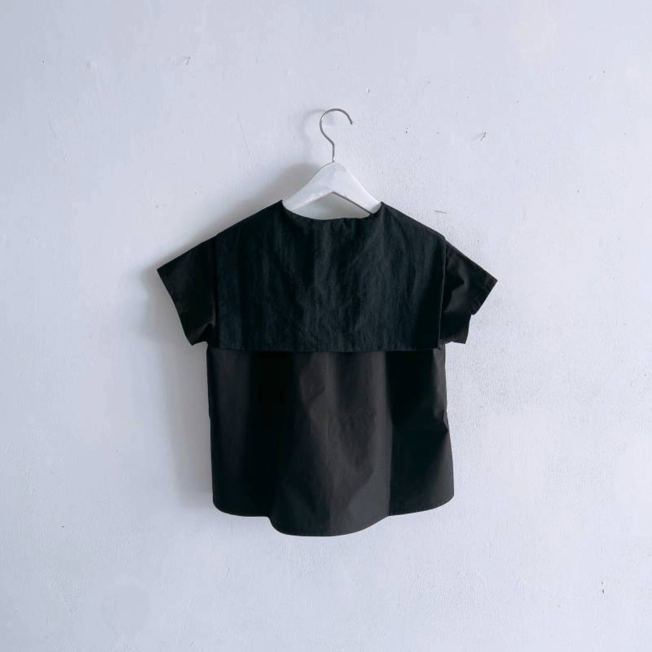 [30%OFF] frankygrow WHT/BLK SAILOR COLLAR PULLOVER / F2 F フリーサイズ 黒