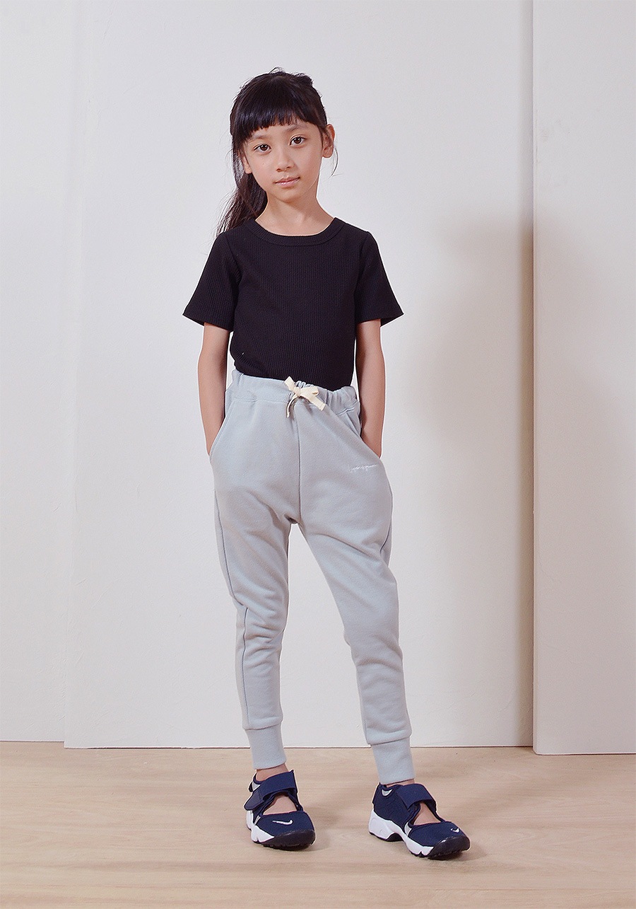 [60%OFF] undeny. リブTシャツ -/L(130-140)/XL(150-160)/F(160-170) カラー 4色展開