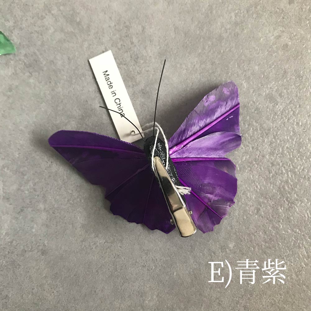 CHATOY バタフライピン  リアル蝶デザインのヘアクリップ