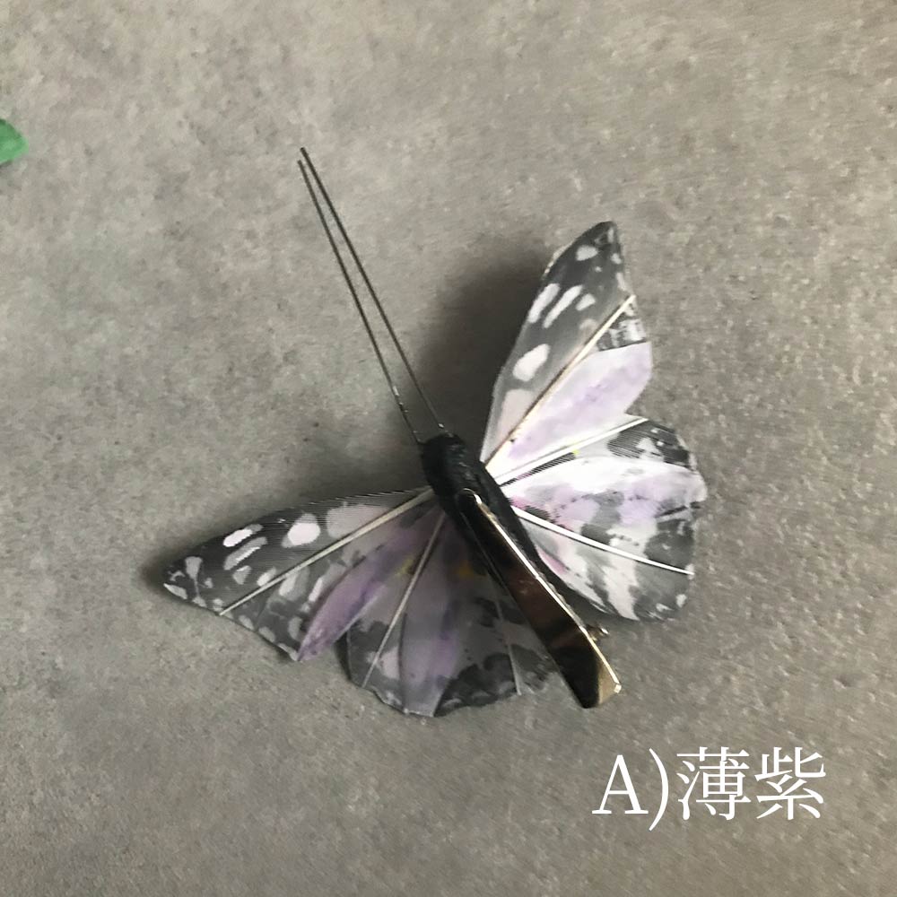 CHATOY バタフライピン  リアル蝶デザインのヘアクリップ