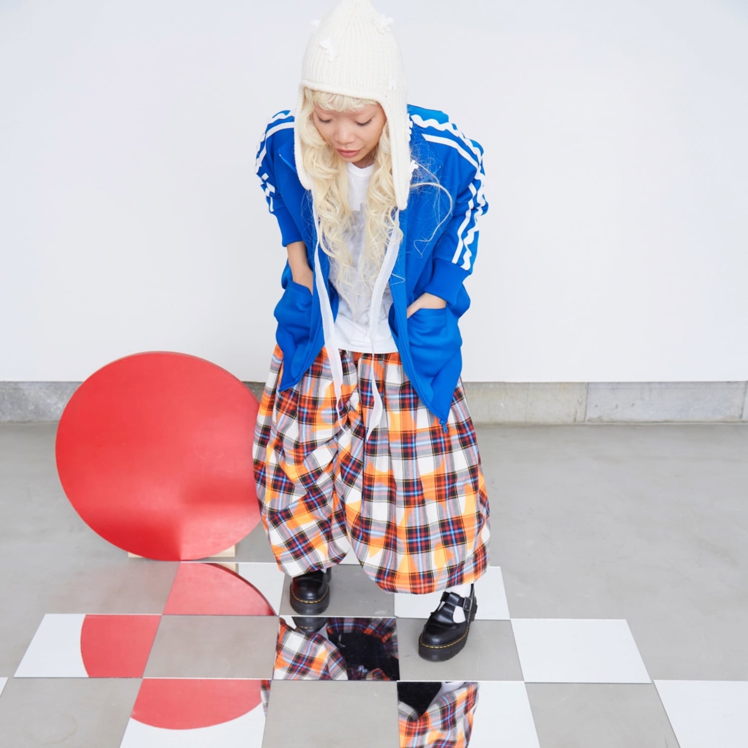 『SALE除外』frankygrow KUMA EMBROIDERY PATCH TRACK JACKET  F1/F2