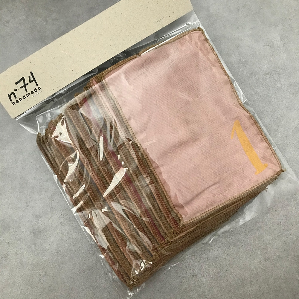 Numero 74 Advent Calendar Gift Bags M004 Mix Pink One Size