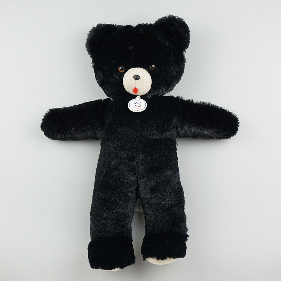 フランスから Les Petites Marie (レ・プティット・マリー) Ours Toinou NOIR 33cm																			トワヌー