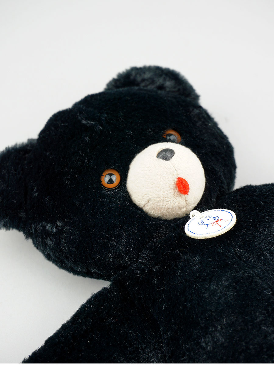 フランスから Les Petites Marie (レ・プティット・マリー) Ours Toinou NOIR 33cm																			トワヌー