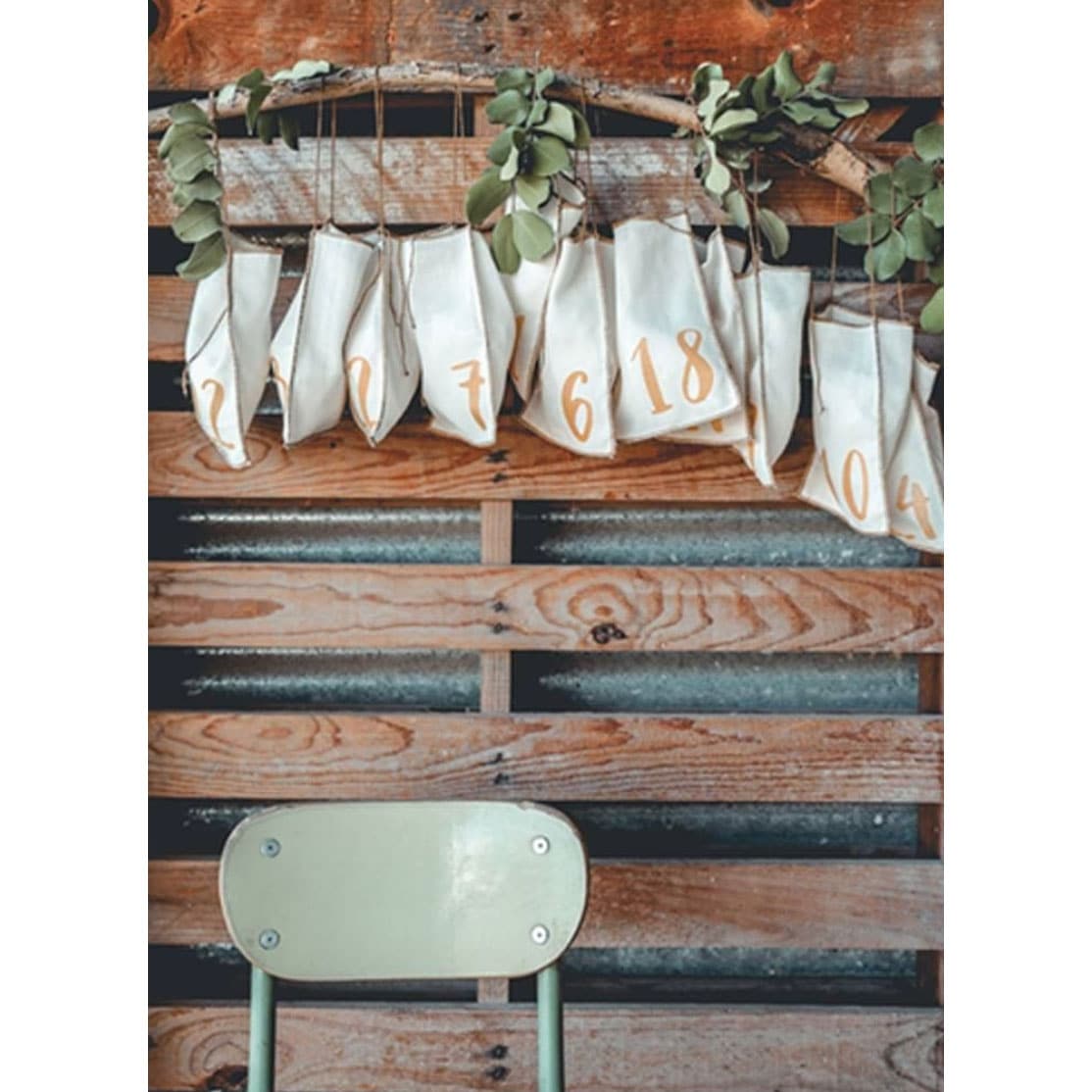 Numero 74 Advent Calendar Gift Bags M005 Mix Blue One Size